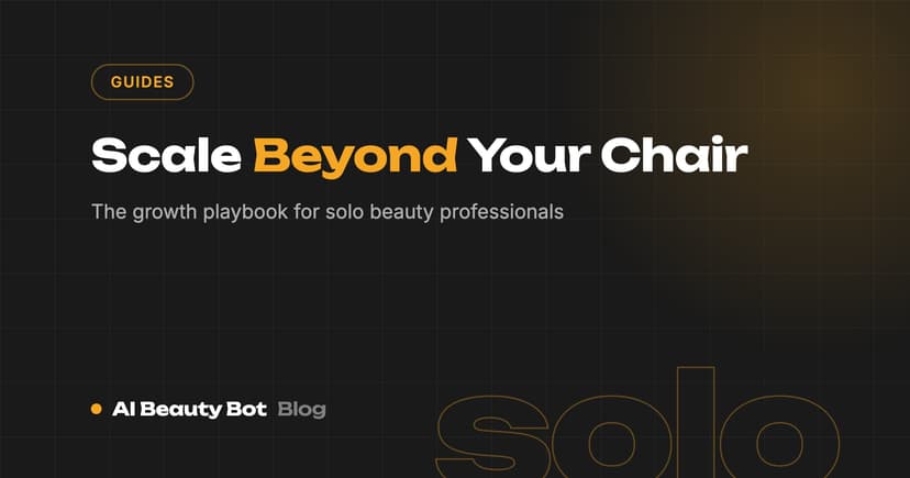 Scale Beyond Your Chair: How Solo Beauty Pros Grow Without Working More Hours